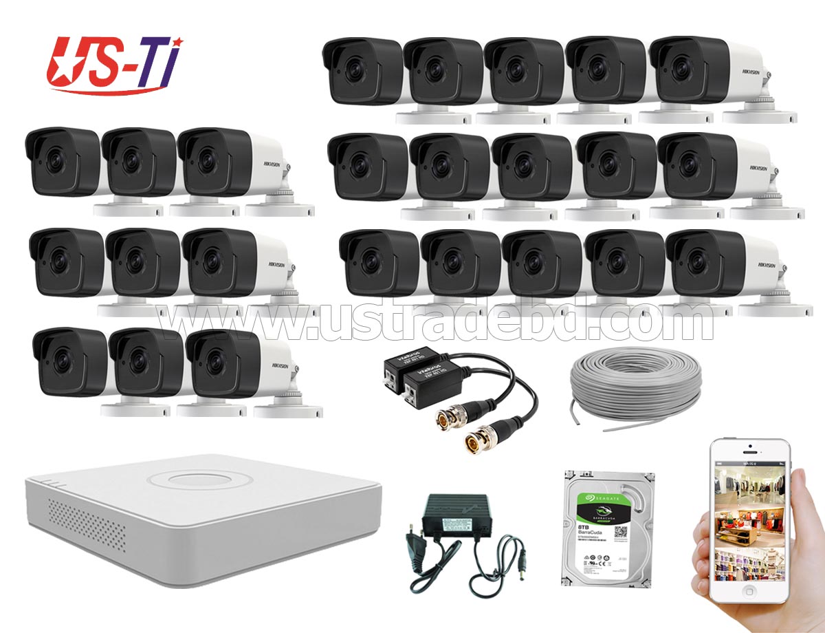 5MP Hikvision 24 Full HD CCTV Package