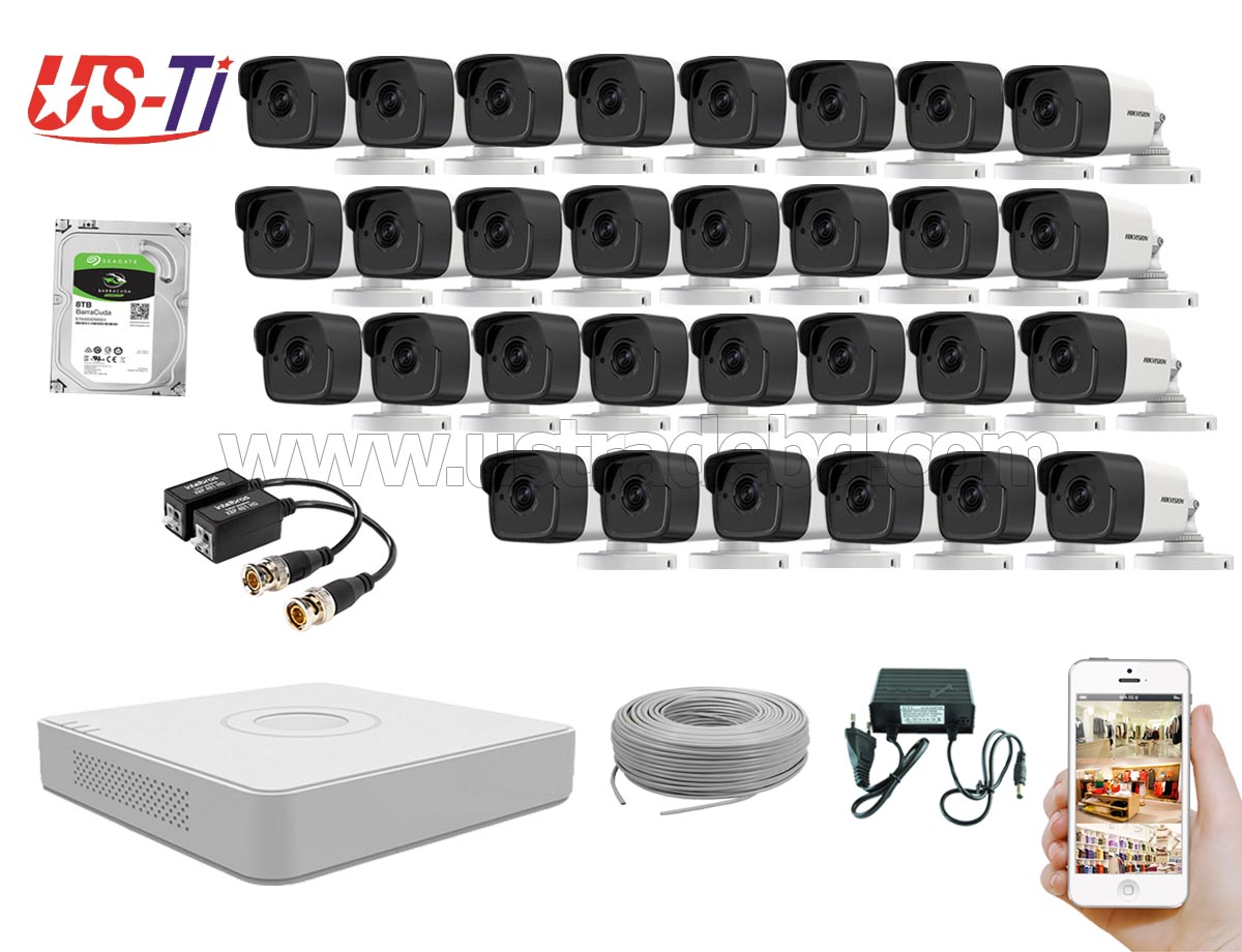 5MP Hikvision 30 Full HD CCTV Package