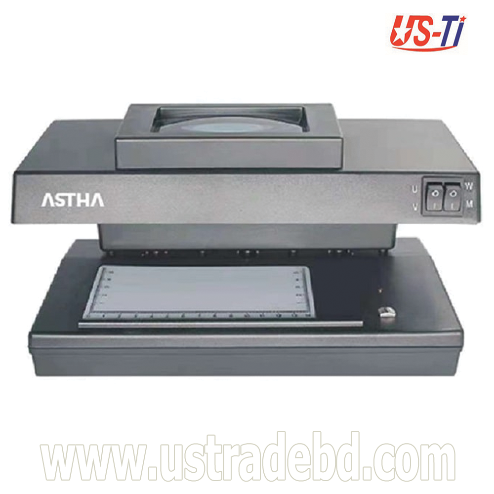 Astha UV-106M10 Powerful Fake Note Detector Machines