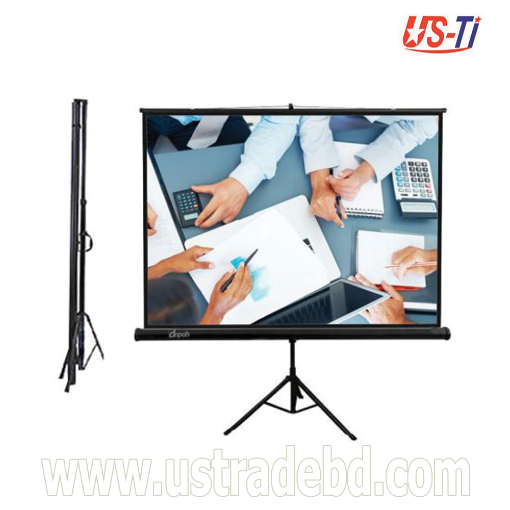 Dopah Tripod Projector Screen 70" X 70" (6' X 6') Matt White