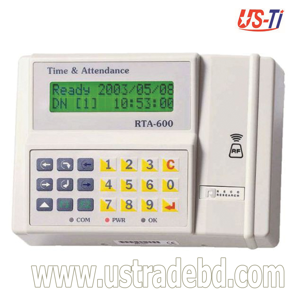 Hundure RTA 600, Time Attendance Access Control Device