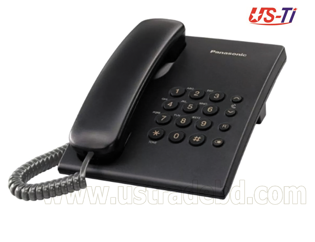 Original Panasonic KX-TS500MX Black Phone Set