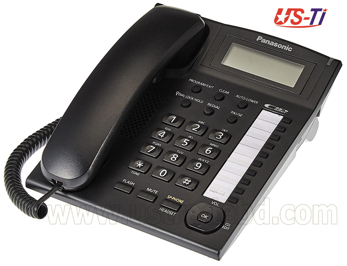 Original Panasonic KX-TS880MX Black/White Phone Set