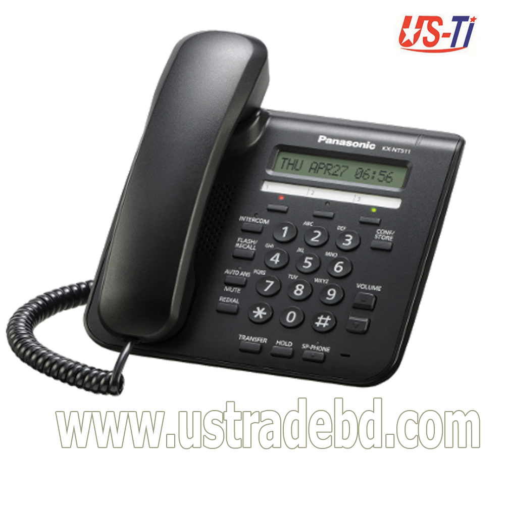 Panasonic KX-NT511A HD Voice PoE IP Proprietary Telephone