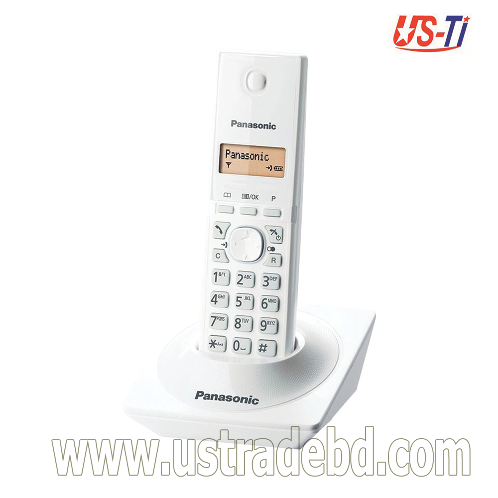 Panasonic KX-TG1711 Cordless White Phone Set