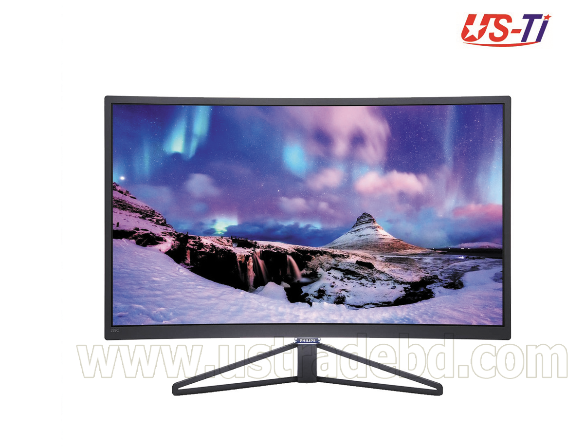 Philips 328C7QJSG/69 32 Inch Full HD Curved LCD Monitor (VGA, DVI-Dual Link, DP, HDMI)