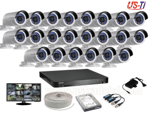 2MP Hikvision 22 Full HD CCTV Package With Monitor