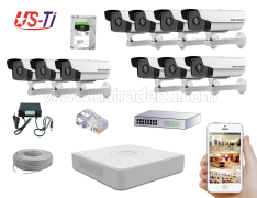 2MP IP Hikvision 10pc camera Package