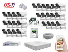 2MP IP Hikvision 27pc camera Package