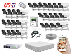 2MP IP Hikvision 28pc camera Package