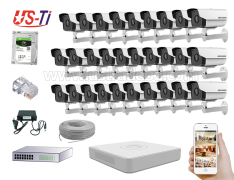 2MP IP Hikvision 29pc camera Package