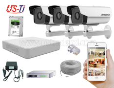 2MP IP Hikvision 3pc camera Package