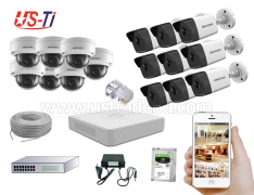 4MP IP Hikvision 16pc camera Package