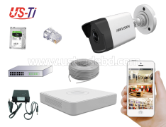 4MP IP Hikvision 1pc camera Package