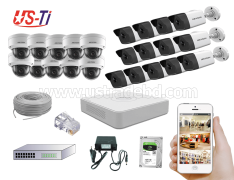 4MP IP Hikvision 22pc camera Package