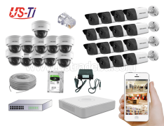 4MP IP Hikvision 26pc camera Package