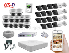 4MP IP Hikvision 27pc camera Package