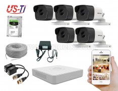 5MP Hikvision 5 Full HD CCTV Package