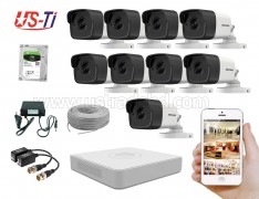 5MP Hikvision 9 Full HD CCTV Package