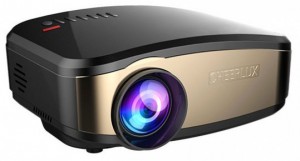 Cheerlux C6 Mini LED Projector With built-in TV Card