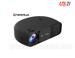 Cheerlux CL760 3600 Lumens Projector with Built-In TV Card