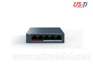 Hikvision DS-3E0105P-E/M Unmanaged PoE Switch 4 Port