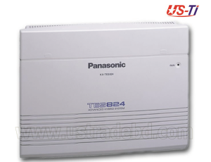 PBX System with 24-port extensions and automatic call routing Panasonic KX-TES824