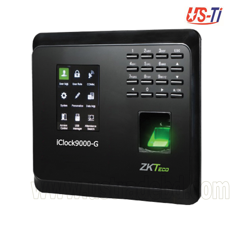 ZKTeco iClock9000-G (GPRS/3G) Time Attendance Terminal Machine